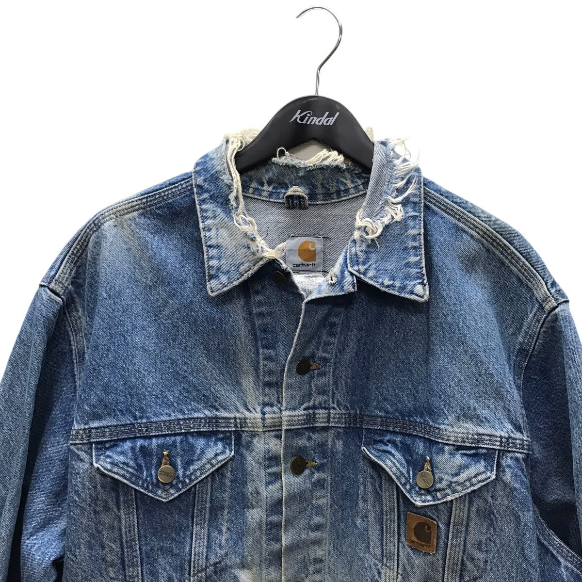 CarHartt(カーハート) J12 DSデニムトラッカージャケット インディゴ