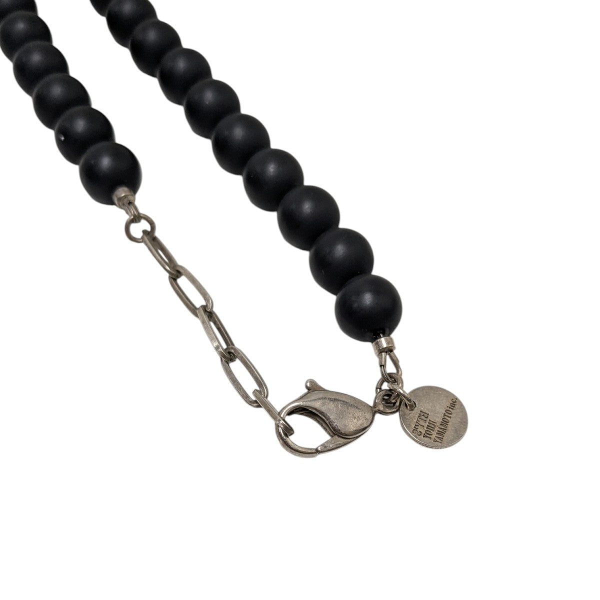 s'yte(サイトヨウジヤマモト) 数珠ネックレス ブラック｜【公式