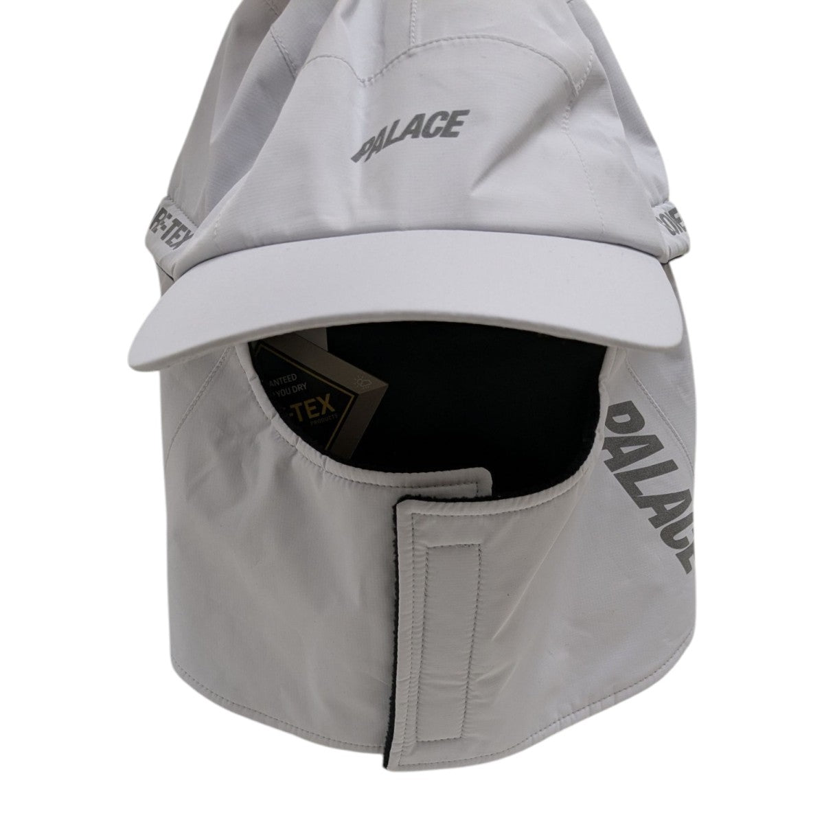 PALACE(パレス) GORE-TEX MASK CAPナイロンキャップ ライトグレー