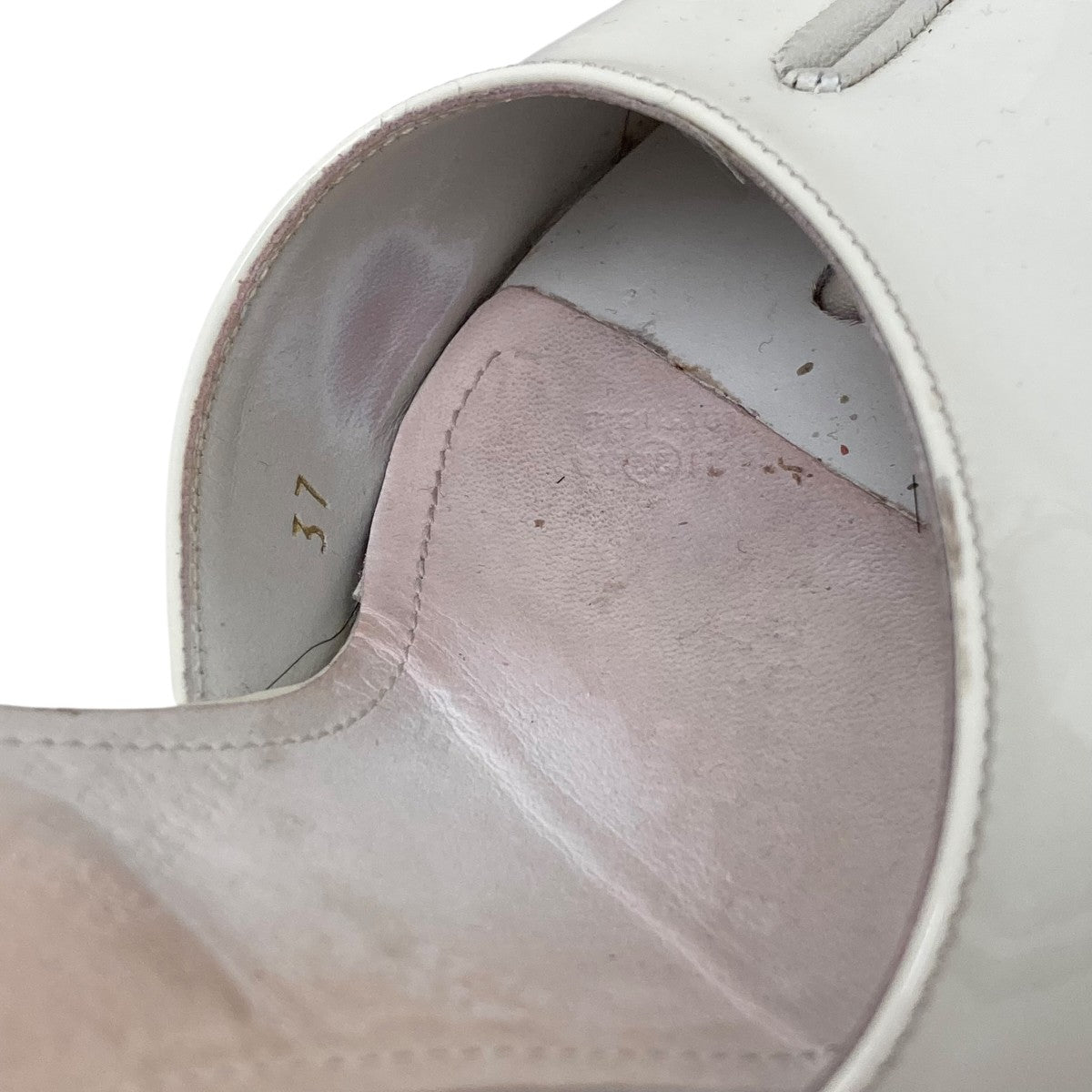 Maison Margiela(メゾンマルジェラ) ヒールパンプス ホワイト サイズ