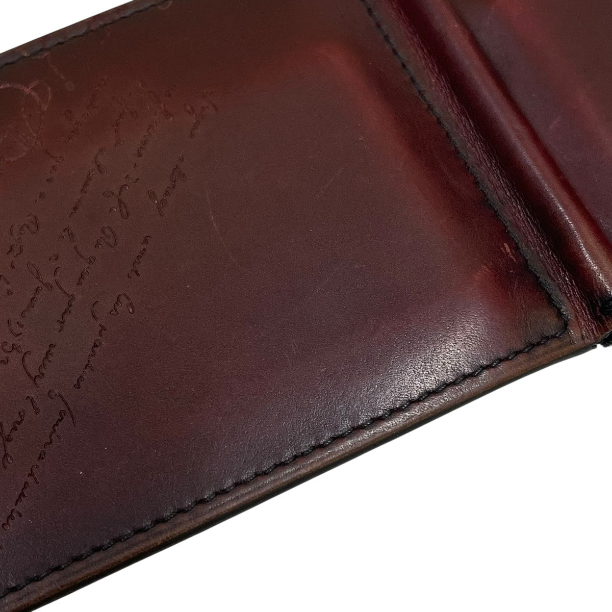 Berluti(ベルルッティ) フィギュア カリグラフィ マネークリップ バー