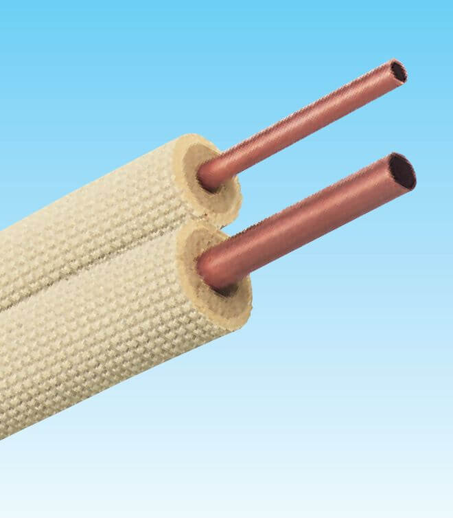 楽天市場】(LINEクーポン有)因幡電工 PC-3520-10H ペアコイル 銅管及び