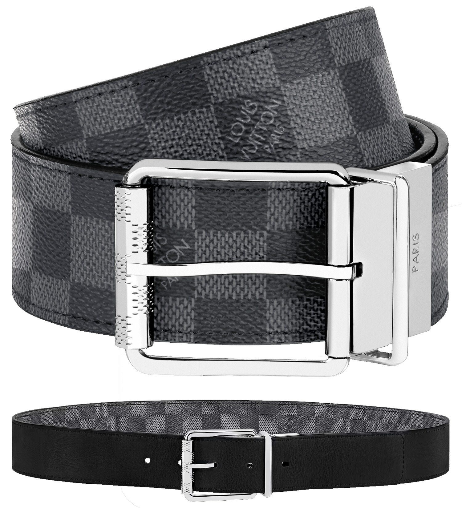 楽天市場】LOUIS VUITTON ルイヴィトンメンズリバーシブルレザーベルト