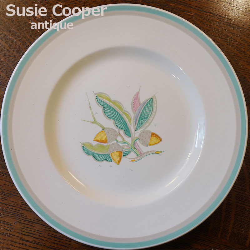 楽天市場】Susie Cooper スージークーパー ケーキ皿 プレート グリーン