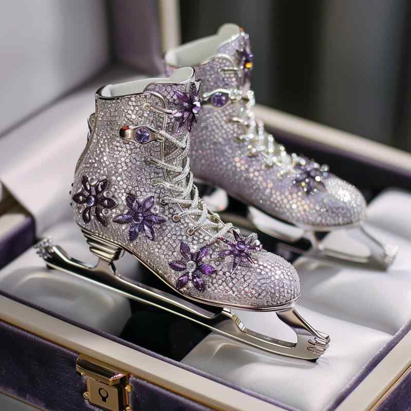 楽天市場】ブローチ 男女兼用 アイススケート靴モチーフ かわいい 高級