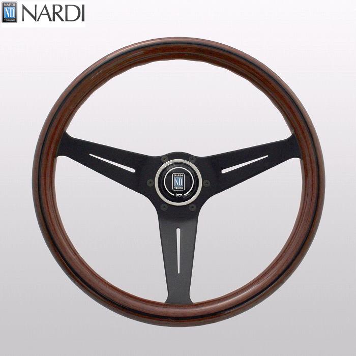 楽天市場】NARDI ナルディ N771 ウッド&ブラックスポーク ディープ