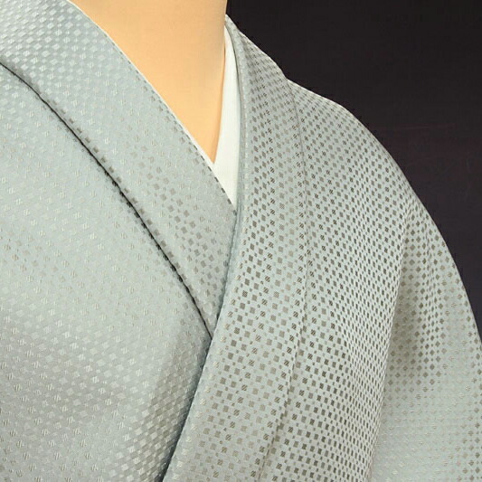 楽天市場】色無地 先練唐織桐唐草 瓶覗【反物1反・胴裏1枚・共色八掛1