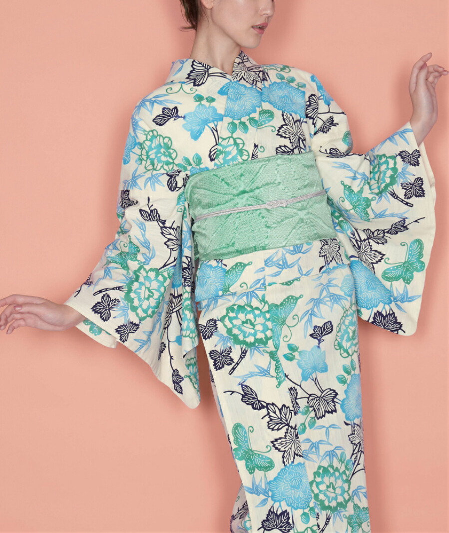 楽天市場】[送料無料]浴衣(ゆかたyukata) 源氏物語浴衣(ゆかた) 紅型調