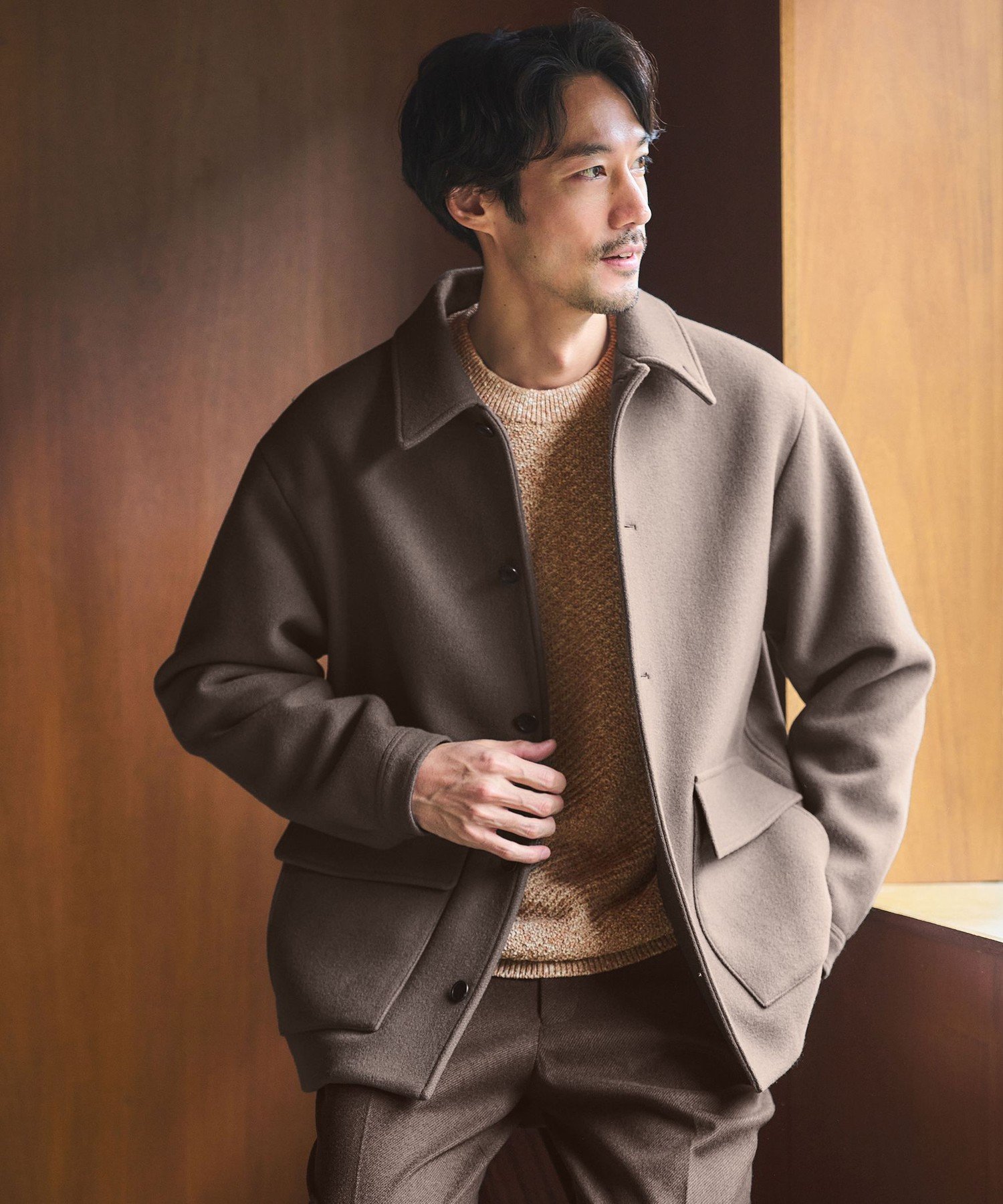 SALE／10%OFF】UNITED ARROWS green label relaxing SENTDALE WOOL