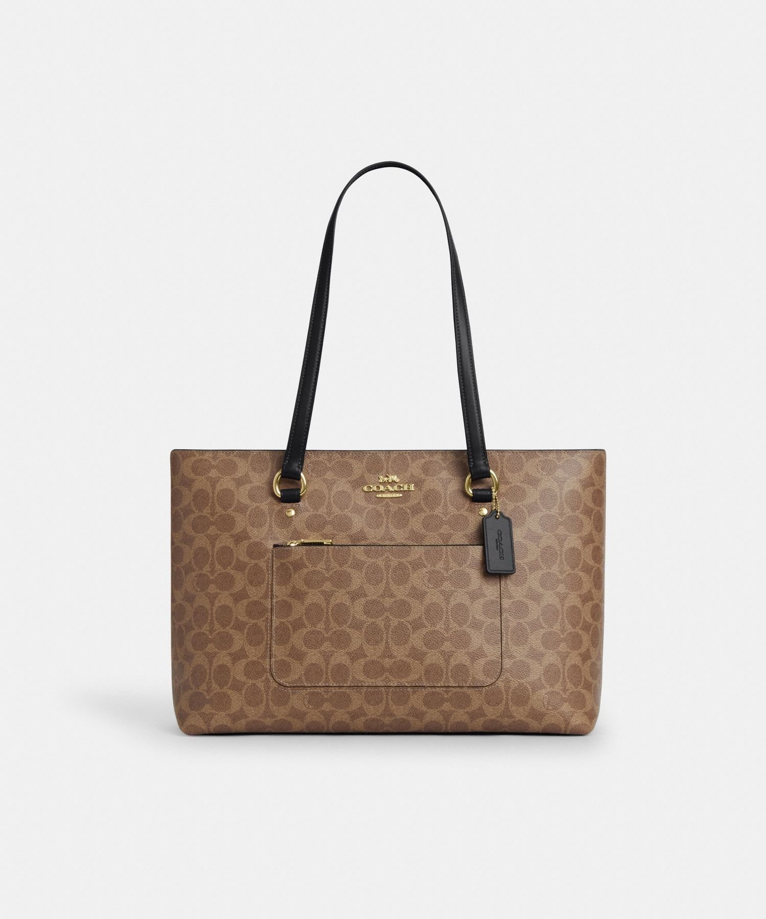 楽天市場】コーチ トートバッグ 黒 レザー a4 レディース バッグ