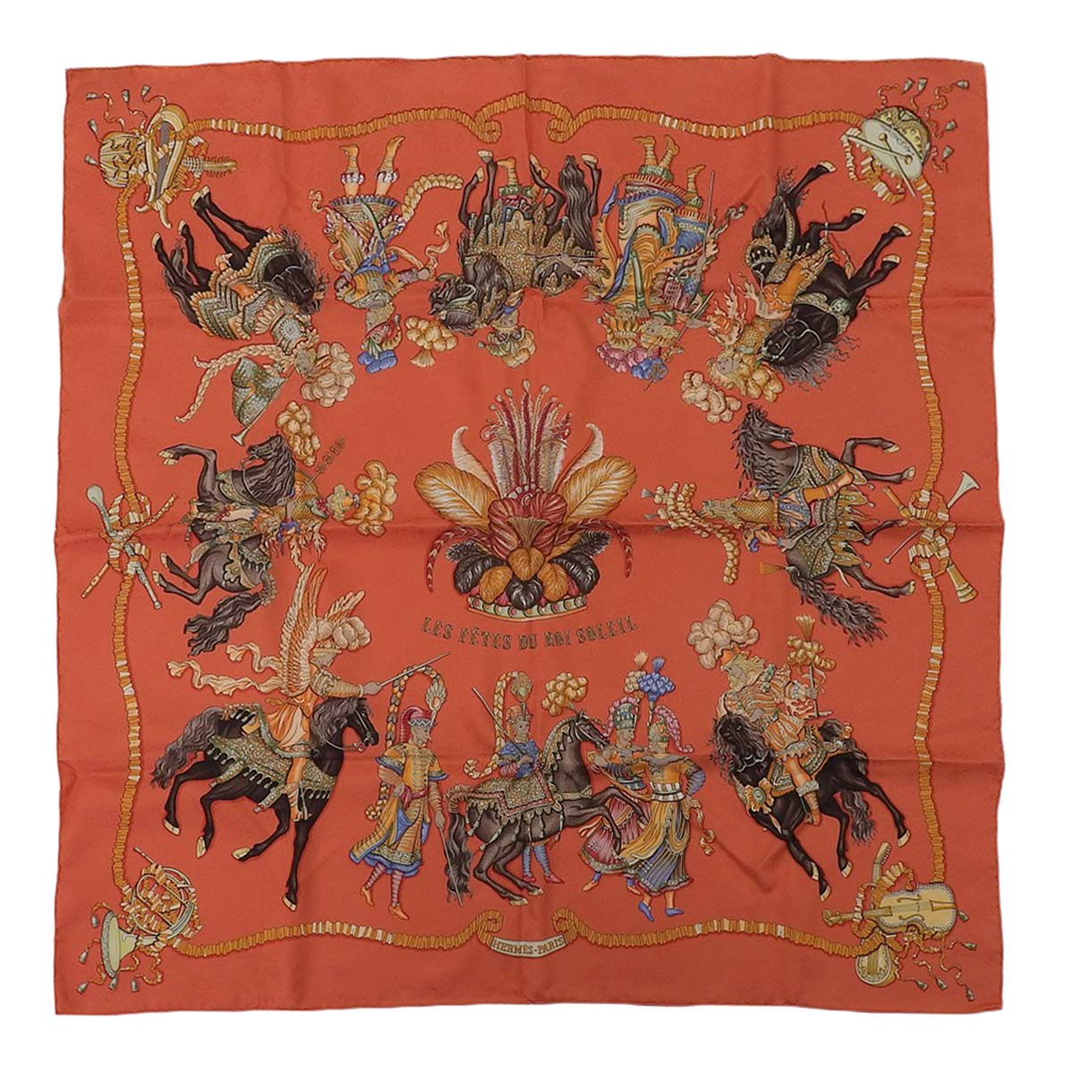 楽天市場】エルメス カレ45 DIES ET HORE 占星術 太陽 額装 スカーフ