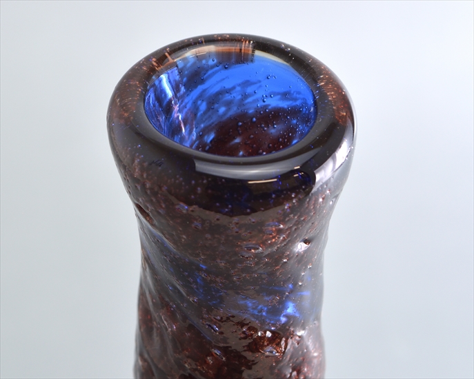 和雑貨 四季彩堂 オンラインショップ / 琉球ガラス 紅葉一輪挿し