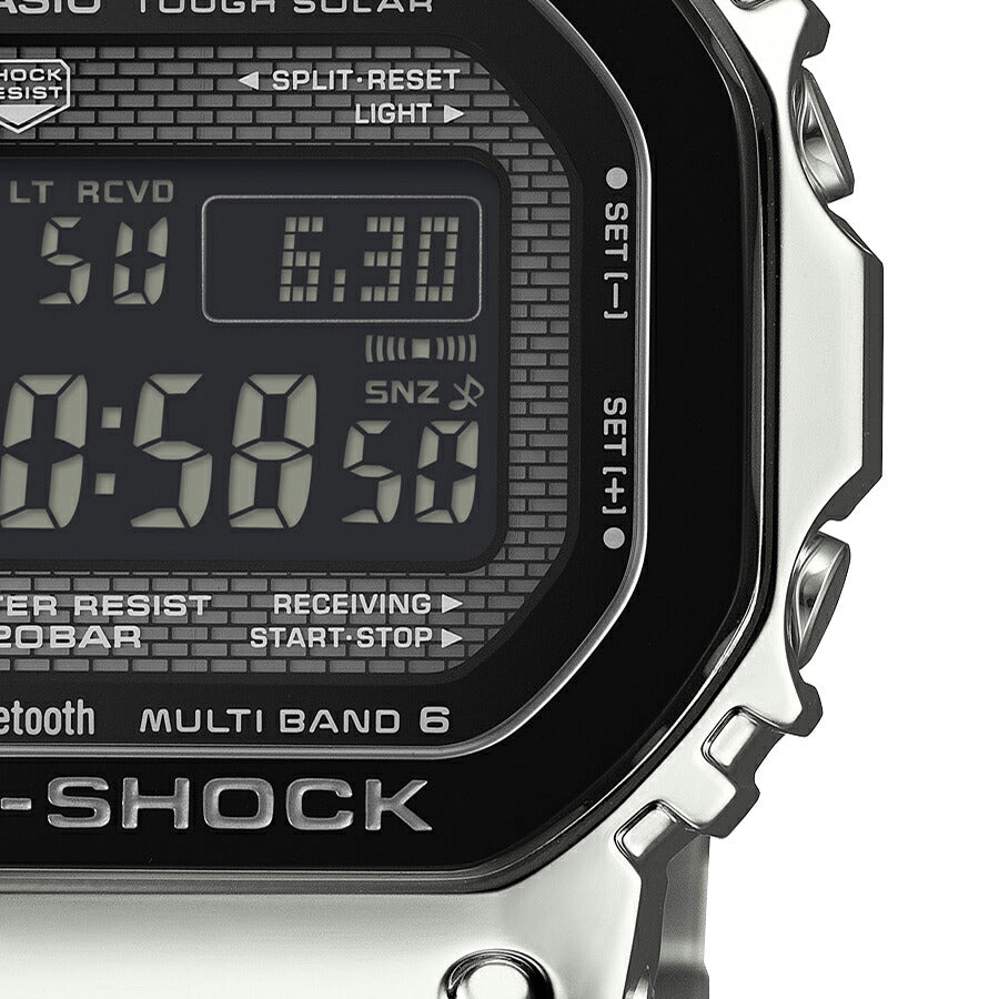 G-SHOCK フルメタル ブラックベゼル GMW-B5000BT-1JF メンズ 電波