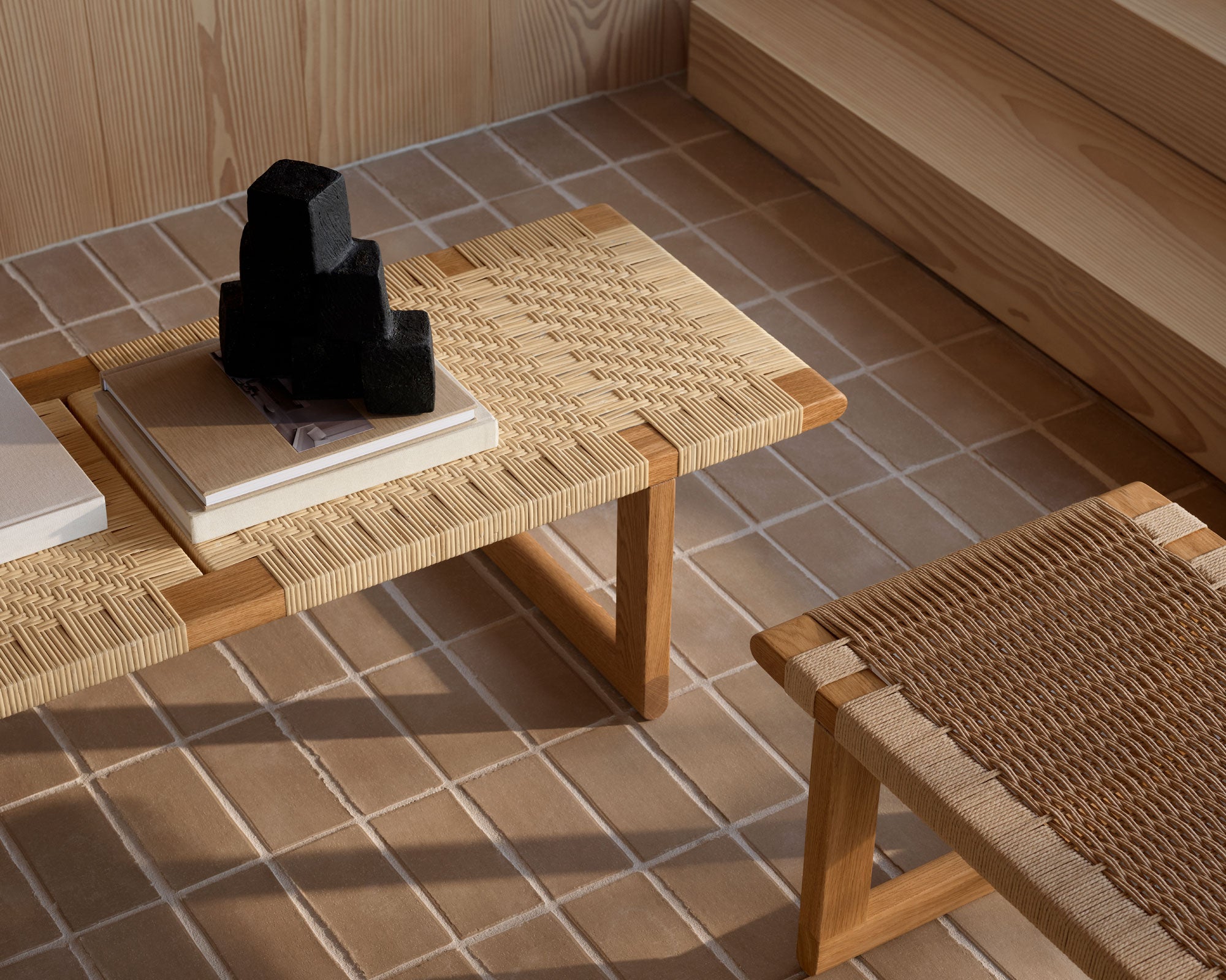 Carl Hansen & Son BM0489L Table Bench by Børge Mogensen | DSHOP