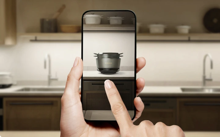 バーミキュラ ライスポット(5合炊き)[トリュフグレー］ | バーミキュラ