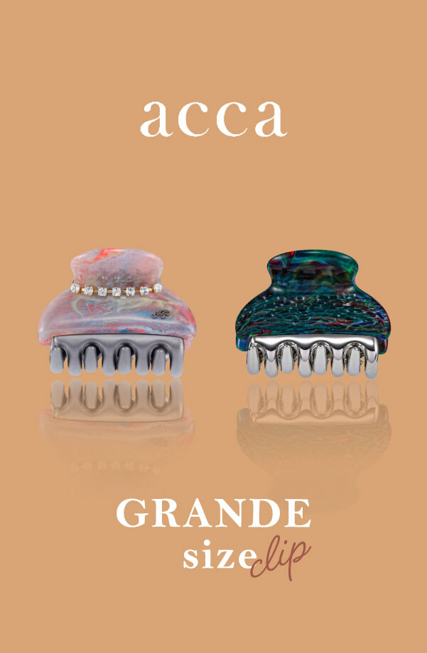 acca】グランデサイズクリップ新色登場！ | アッカ | 松坂屋名古屋店