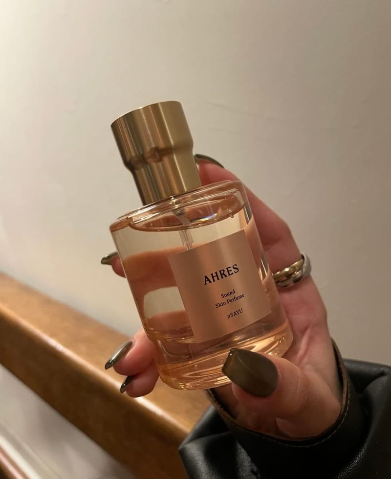 AHRES Sound Skin Perfume 香水日本製
