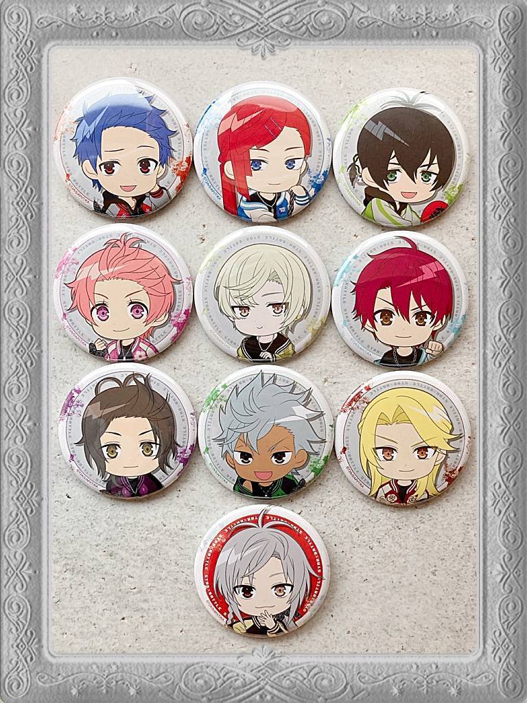 2112_KOP【ランダム】56mm缶バッジ_白チーム(全10種) | KING OF PRISM