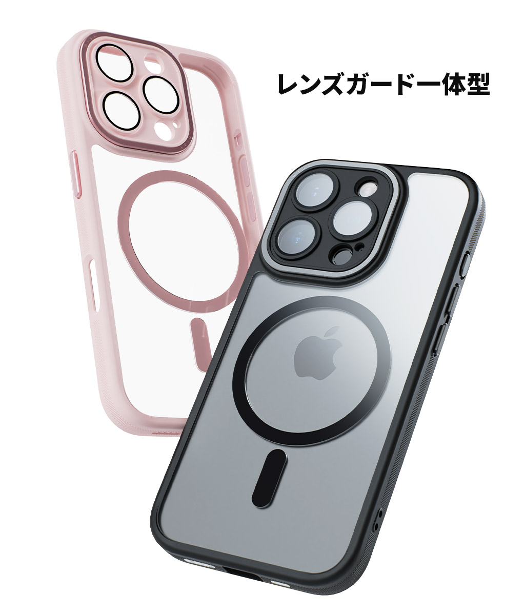 iPhone 17 / Air Pro Max 用] miak レンズガード 一体型 MagSafe 対応