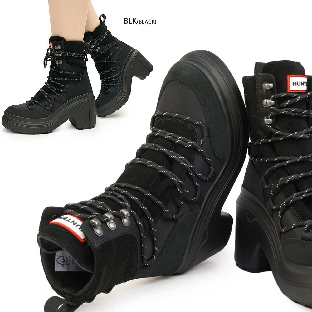 HUNTER（ハンター） レディース ブーツ 厚底 WFP1108LNY