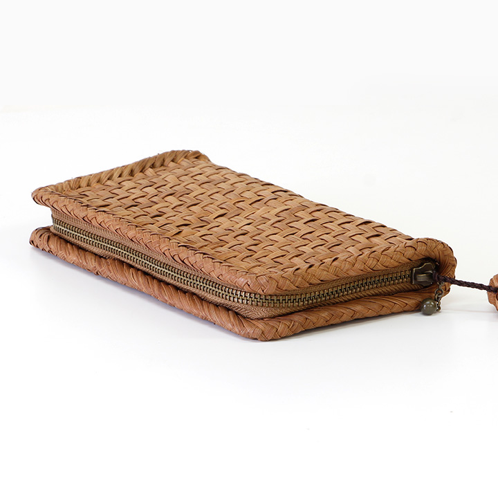 7日間返品送料無料☆1年間無償修理対応】山葡萄 長財布 網代編み