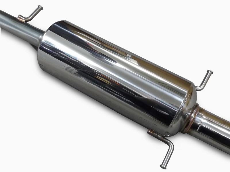 ローバーミニ/クラシックミニ DELTAN ステンレスセンターマフラー