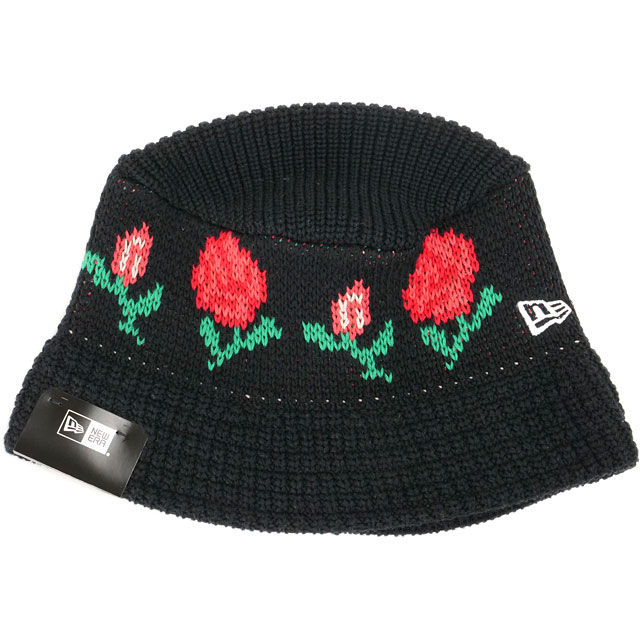 NEW ERA（ニューエラ） ニット バケットハット ローズ 14667667 FW25