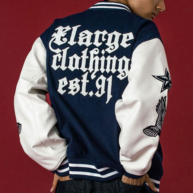 XLARGE（エクストラ ラージ） バーシティジャケット 101254021004 FW25