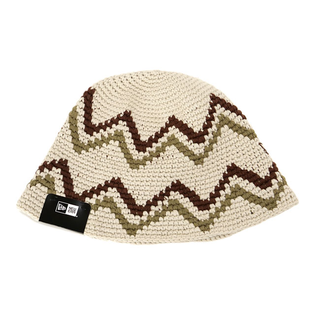 NEW ERA（ニューエラ） クロシェニット ニット バケットハット