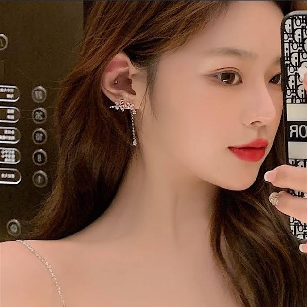 ピアス レディース シルバーピアス ロングピアス 2wayピアス