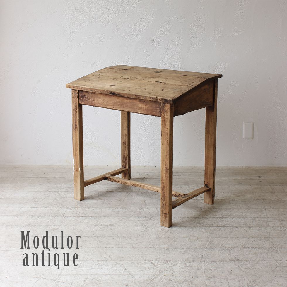 送料無料 アンティーク家具 机 デスク バタフライ式 ライティング