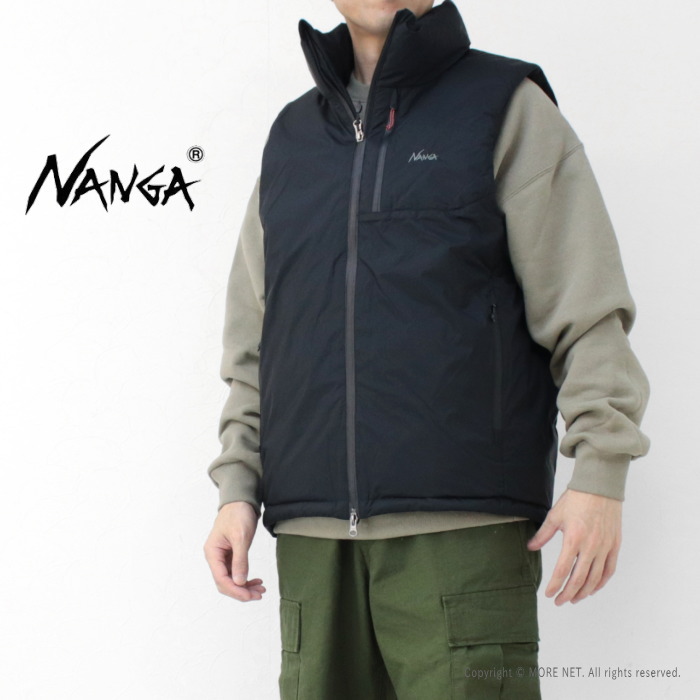 NANGA（ナンガ） オーロラステックス スタンドカラーダウンベスト