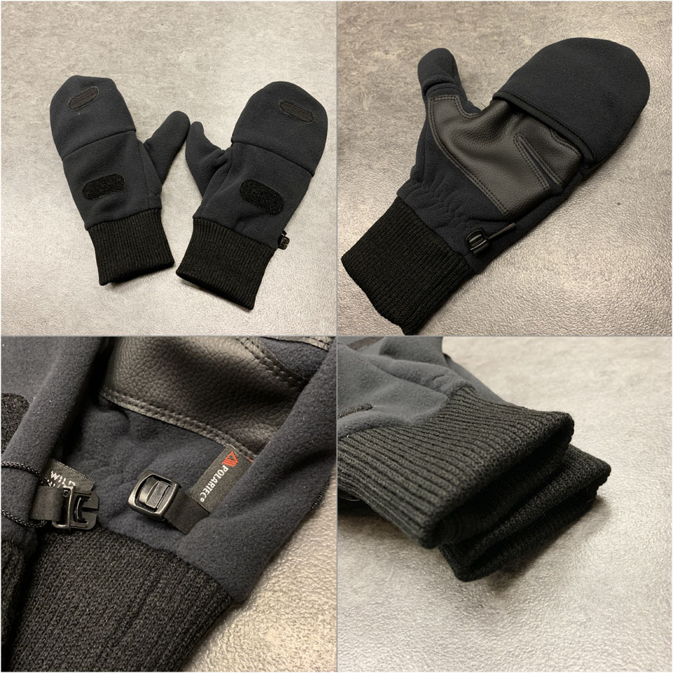 WILD THINGS（ワイルドシングス） 手袋 POLARTEC DETACHABLE MITTEN