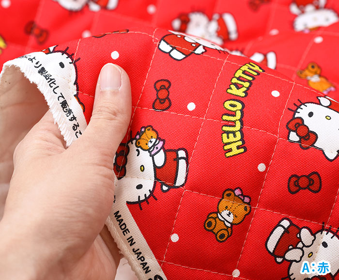 キルト ハローキティ ベーシック 総柄 サンリオ キティ キティちゃん