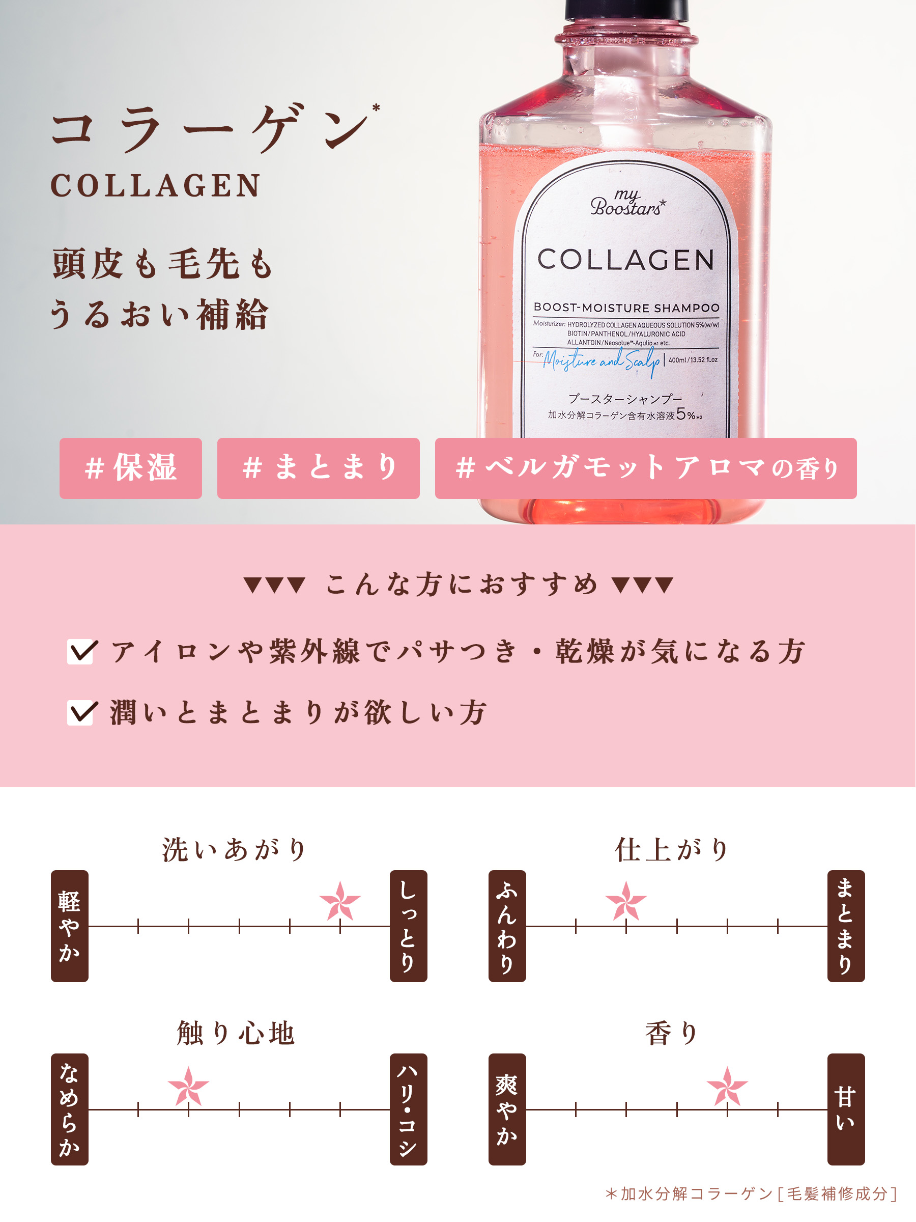 マイブースターズ ブースター シャンプー トリートメント ミスト3点