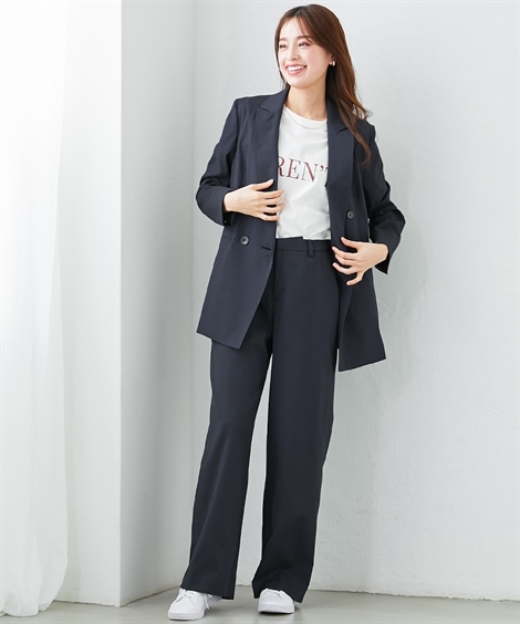 ニッセン（nissen） スーツ 夏 レディース パンツスーツ セットアップ