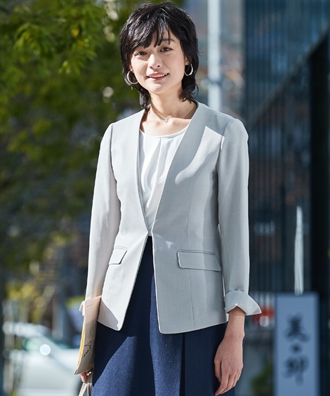 ニッセン（nissen） スーツ パンツ レディース セットアップ対応 ノー