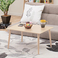 ニトリ（NITORI） 幅120cm 折脚座卓 折脚テーブル (Nミサキ MBR