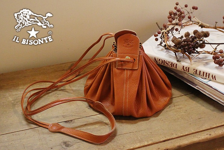 イルビゾンテ バッグ ショルダーバッグ レザー巾着ポシェット 54_1_