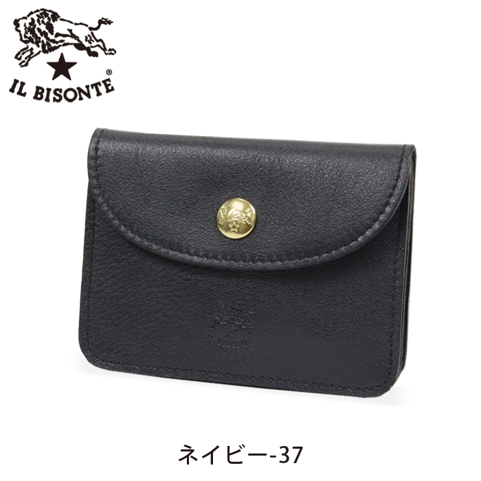 IL BISONTE（イルビゾンテ） カードケース ラウンドフラップカード