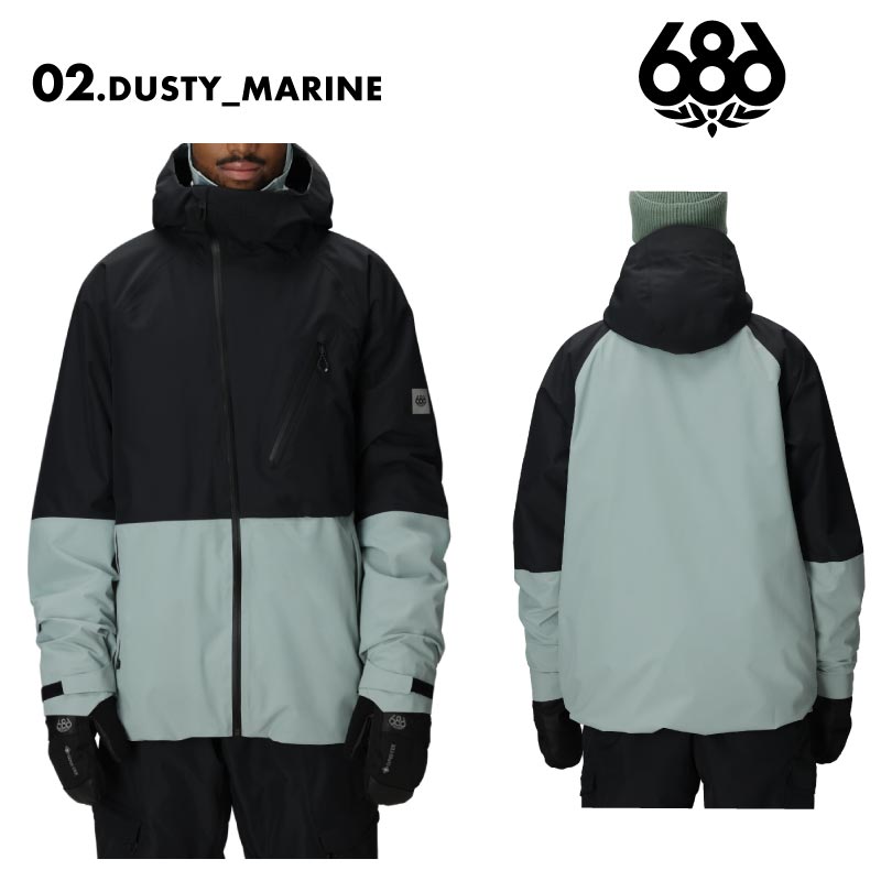 686（シックスエイトシックス） メンズ スノージャケット ベンチ