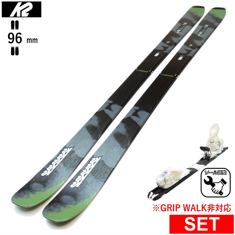K2 K2 MINDBENDER 96C+XPRESS 10 ワンタッチ調整ビンディング付 25