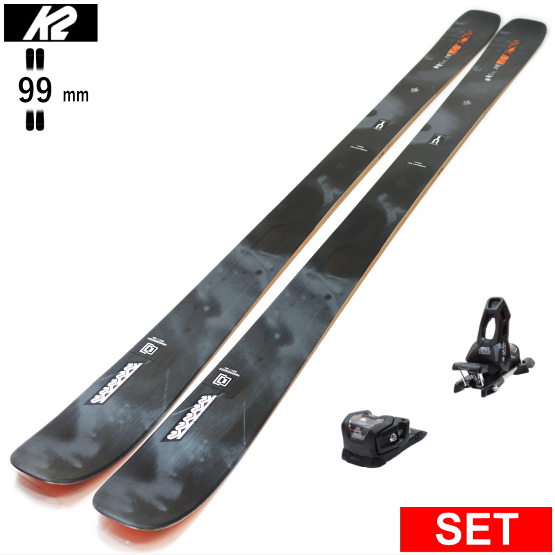 K2 [センター幅99mm 166cm|172cm|178cm|184cm]K2 MINDBENDER 99TI+