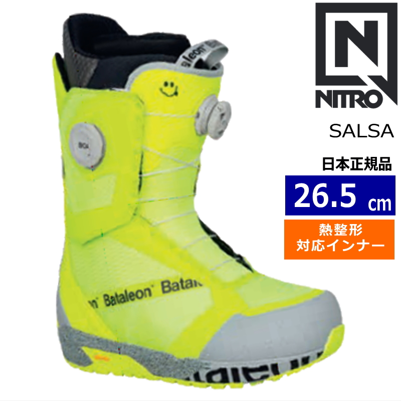 25-26 Bataleon SALSA カラー:NEON YELLOW 26.5cm バタレオン サルサ