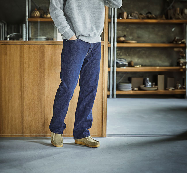 orslow オアスロウ SHOE CUT JEANS ONE WASH シューカットジーンズ