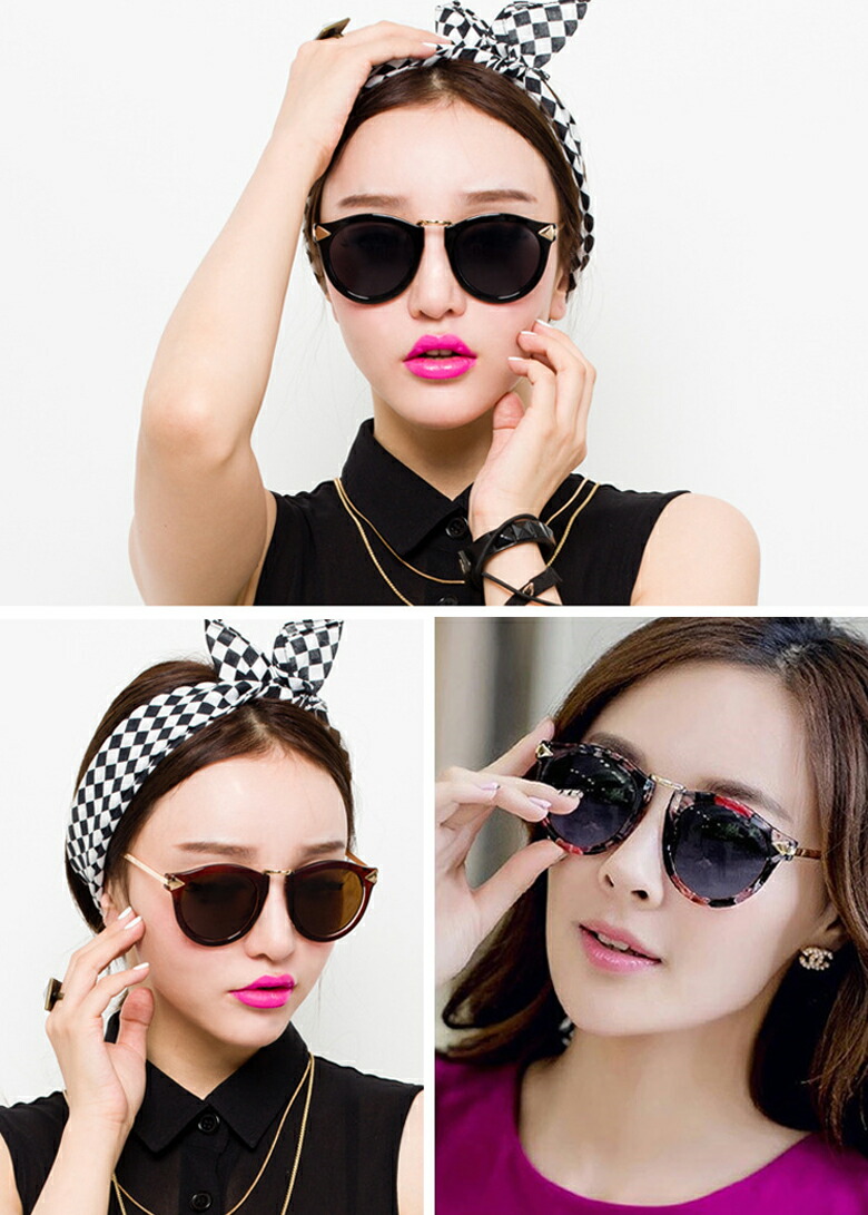 mitas サングラス レディース 大きめ ゴールドブリッジ おしゃれ