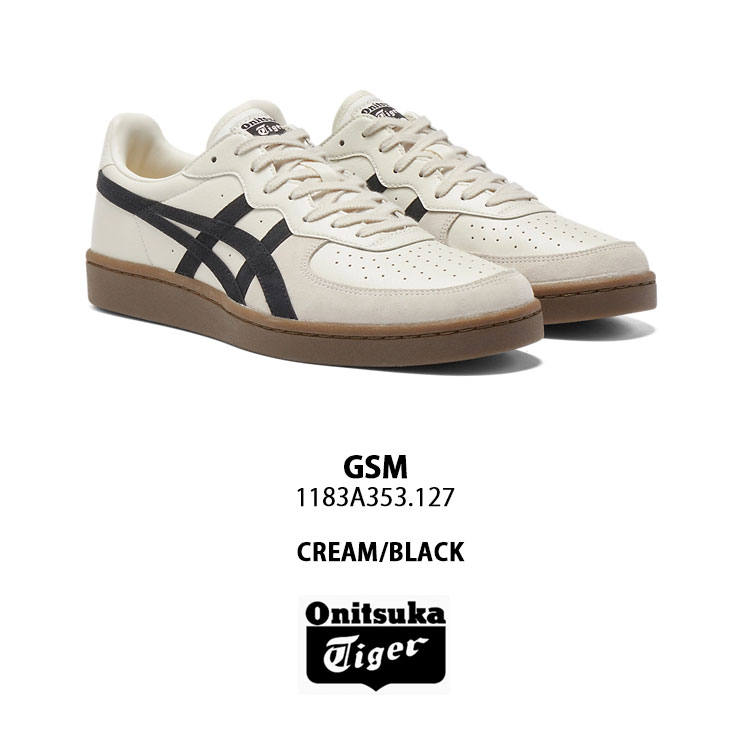 Onitsuka Tiger（オニツカタイガー） スニーカー GSM CREAM BLACK