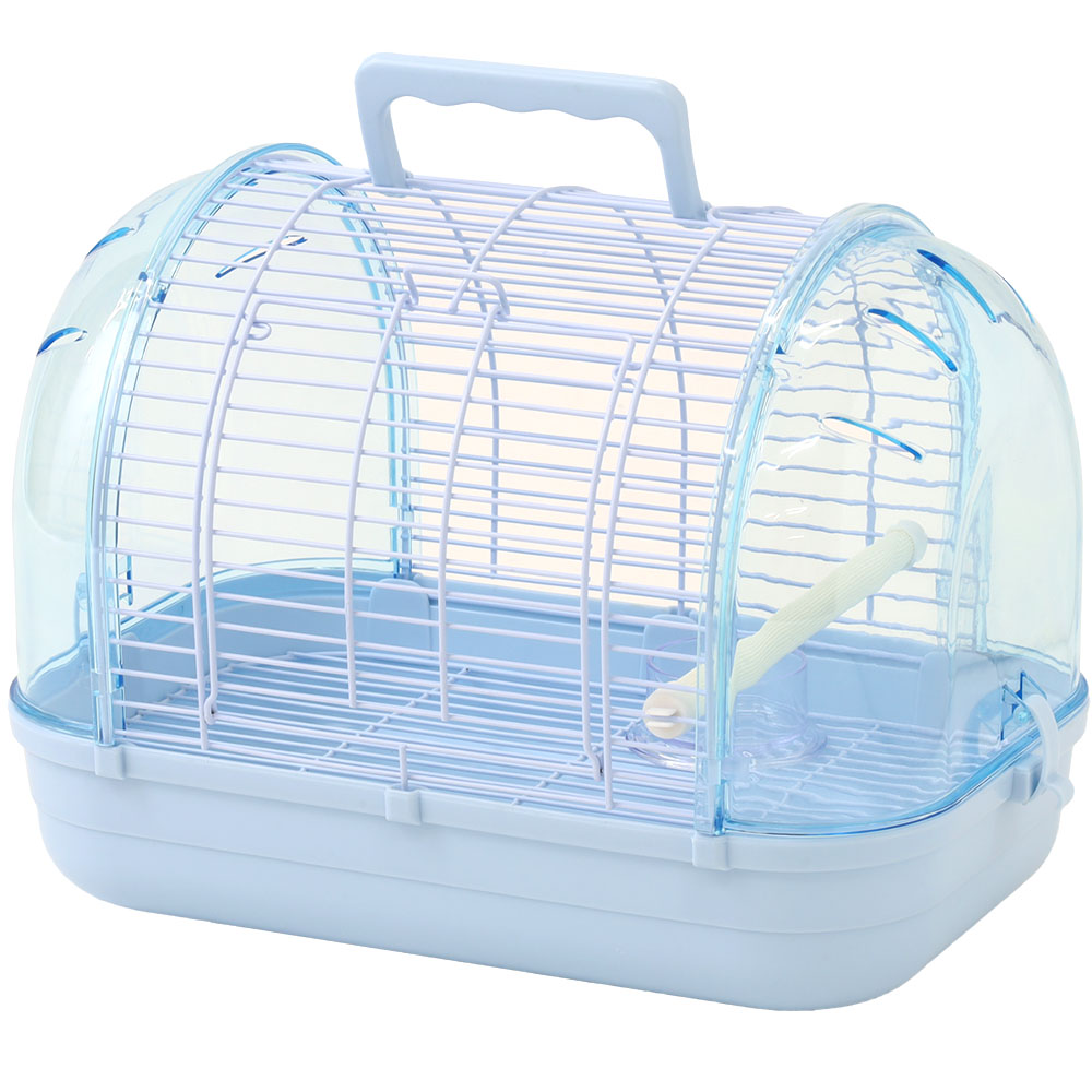 鳥かご ケージ 小型 持ち運び コンパクト 小鳥ケージ 止まり木付き