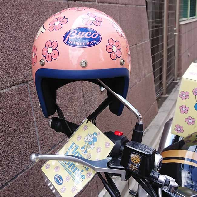 BUCO（ブコ） ajito BUCO MINNIE ジェット ヘルメット XS (54〜55cm