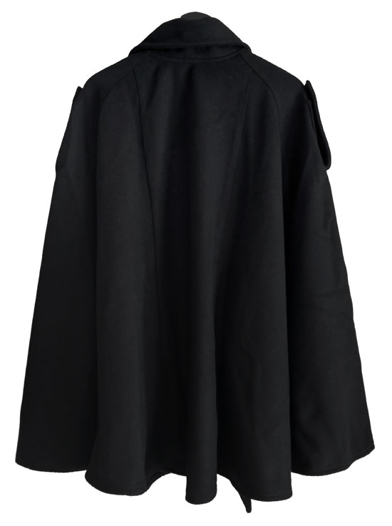 モード系 ナポレオンジャケット メンズ ポンチョ ダブルコート ユニ